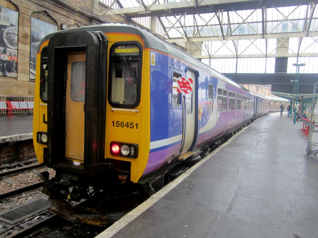 Trains at Carlisle railway station